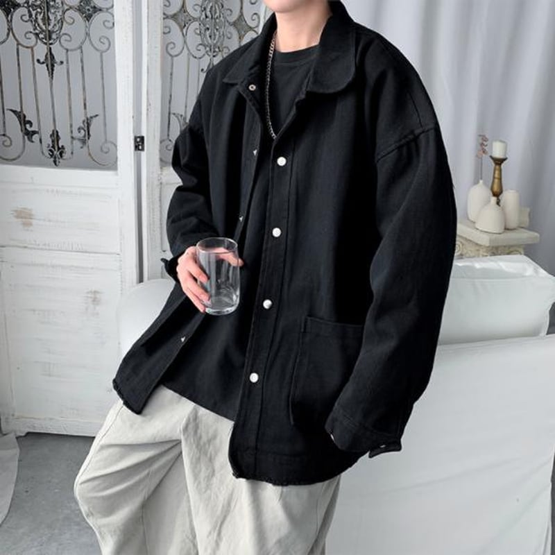 【Dickies】ストリートテック系　中綿ジャケット黒モードusedAS63