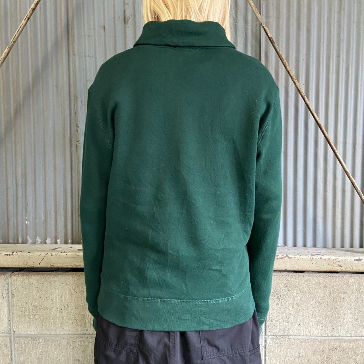 未使用品 ポロ ラルフローレン ショールカラー リブ スウェット 