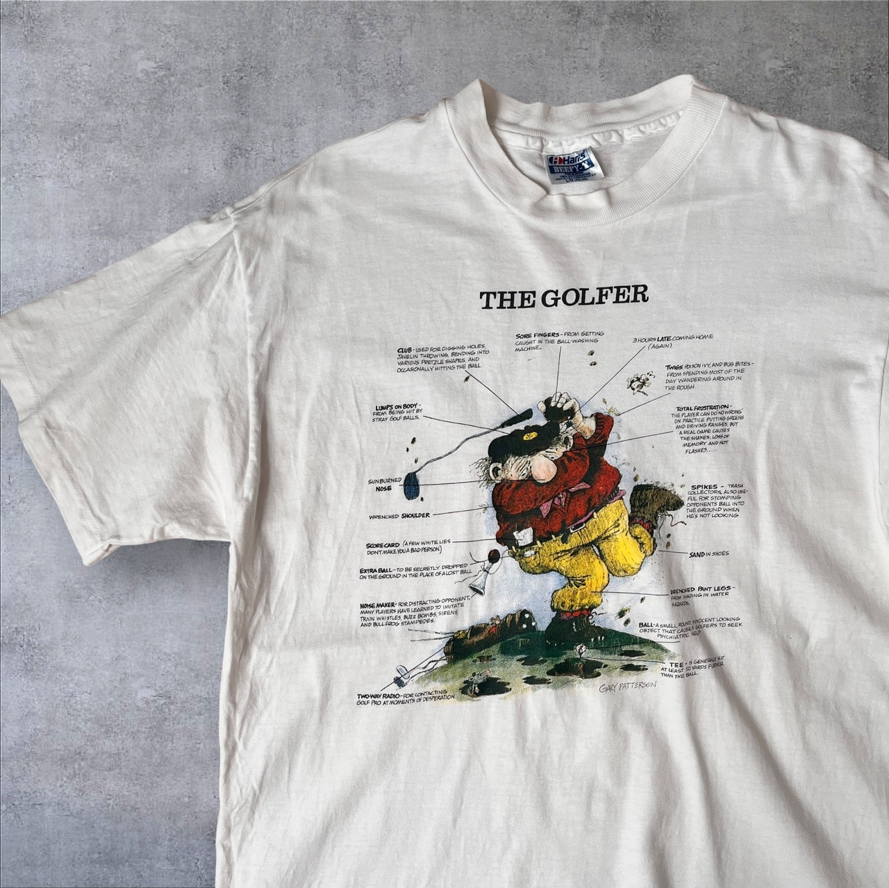 90s The Golfer Tee / White