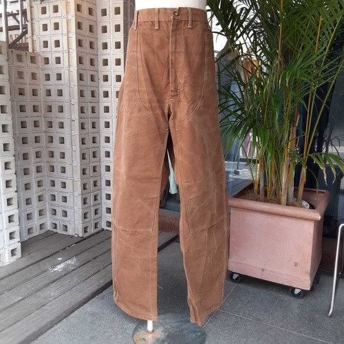 60~70's "Carhartt" Double knee duck pants / 60~70年代 "カーハート" ダブル ニー ダックパンツ