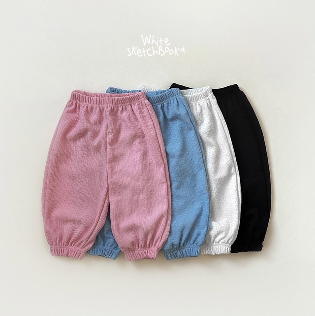 pastel jogger pants【whitesketchbook】※5月中旬〜5月下旬発送予定