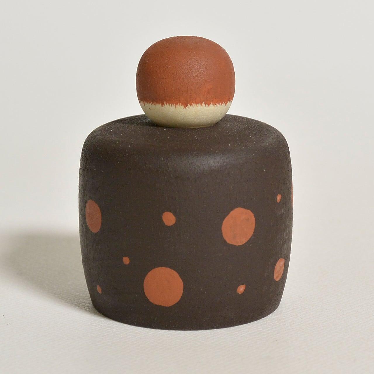 ドットちゃんえじここけし 約1.5寸 約4.5cm 鈴木明 工人（作並系