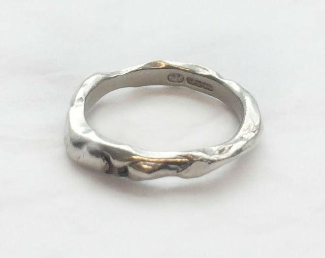 Molten Ring Silver
