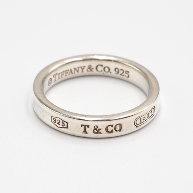 Tiffany&Co. 約18.5号 1837 ナロー リング シルバー925 ティファニー
