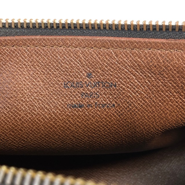 LOUIS VUITTON ルイヴィトン モノグラム ハンドバッグ ブラウン PVC レザー パピヨン26 vintage ヴィンテージ オールド cy58dt