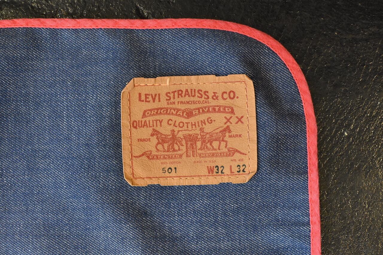 Levi's リーバイス デニム ランチョンマット ビンテージ 501 #3