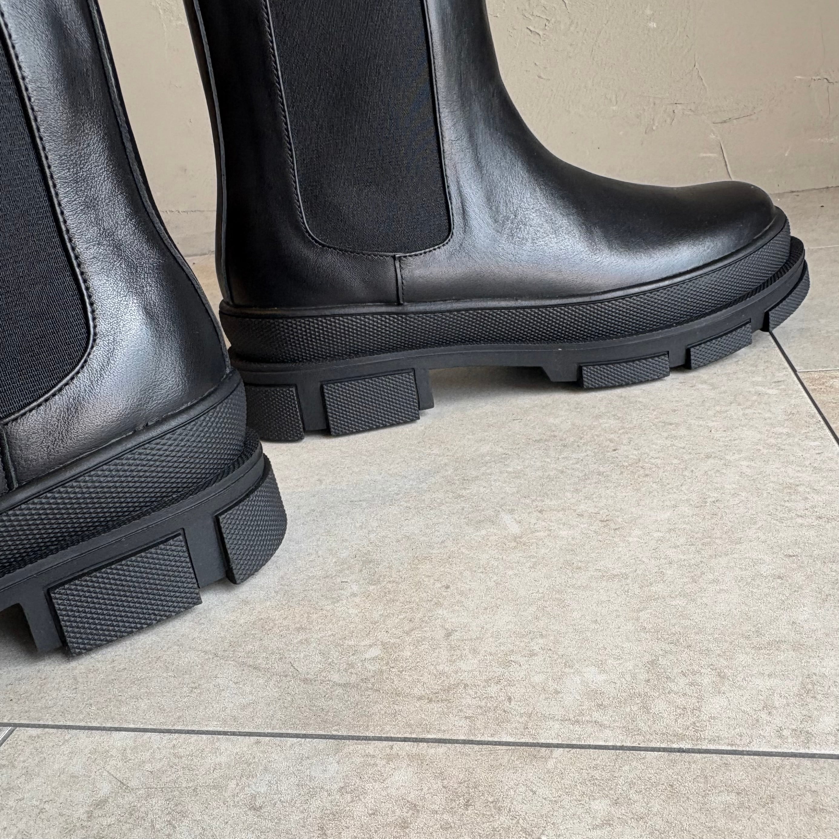 atelier brugge 】Side gore tank short boots | valance 福井