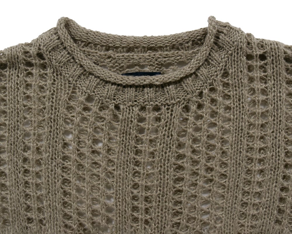 メッシュ編みニットプルオーバー 【NKS95707】 | Keitto NORTHERNTRUCK