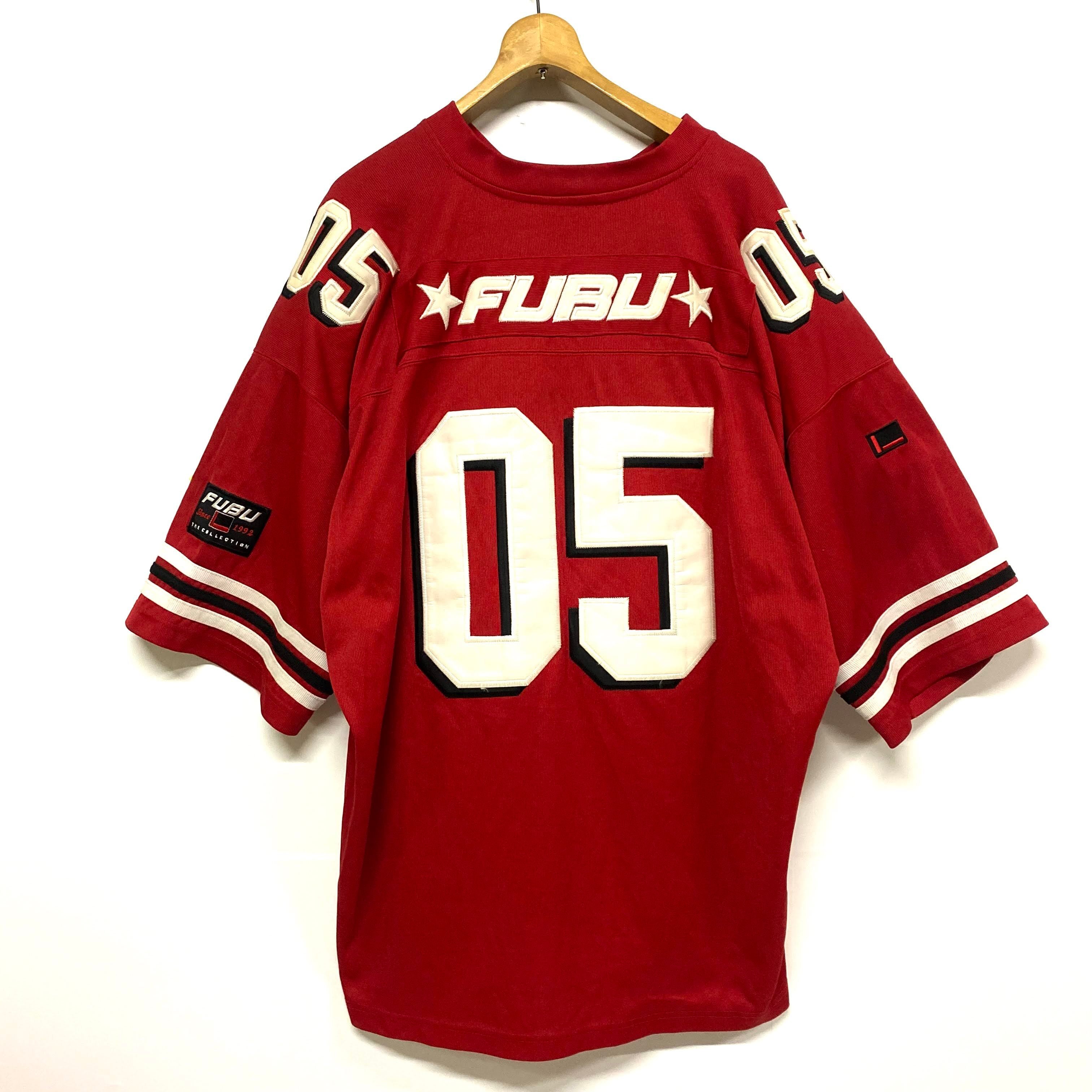 FUBU フブ ゲームシャツ ユニフォーム メンズXXL 古着【ゲームシャツ  