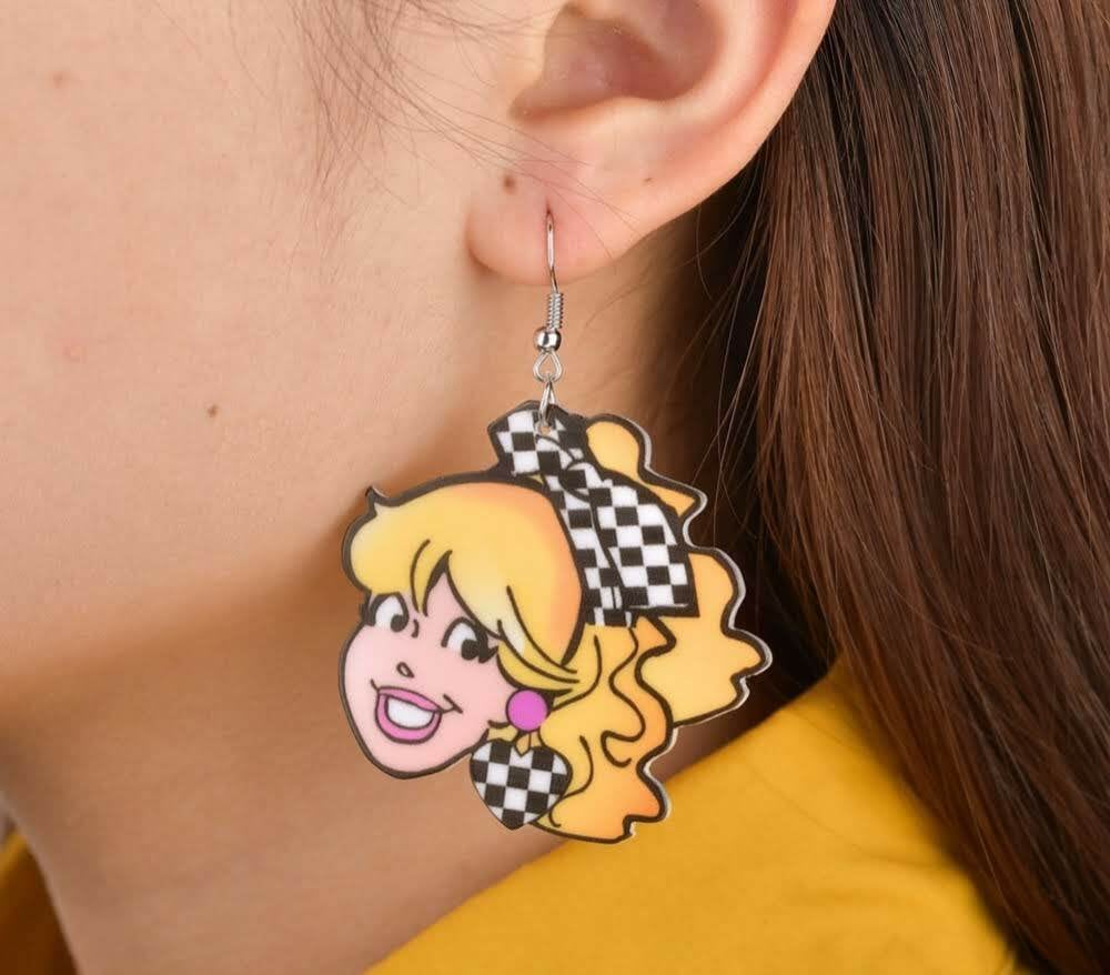 "Kelly" ”ケリー” ピアス イヤリング アメコミ