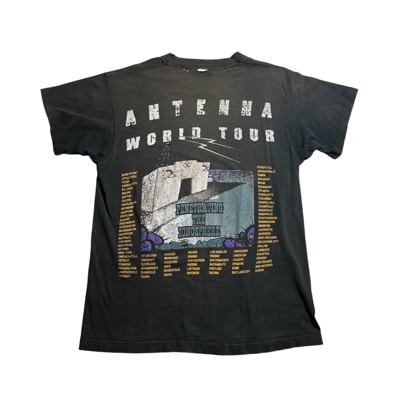 vintage 1990’s ZZ TOP music tee “ANTENNA”