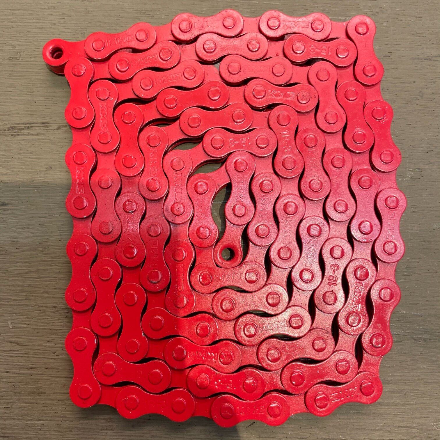 FUN COLOR CHAIN SINGLE GEAR チェーン シングルギア ピストバイク シングルスピード 厚歯 パーツ FUN