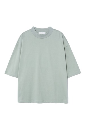[LE17SEPTEMBRE][MEN] MOCKNECK T-SHIRT [GREEN] 正規品 韓国ブランド 韓国通販 韓国代行 韓国ファッション LE 17 SEPTEMBRE ル 17 セプテンバー 韓国 店舗