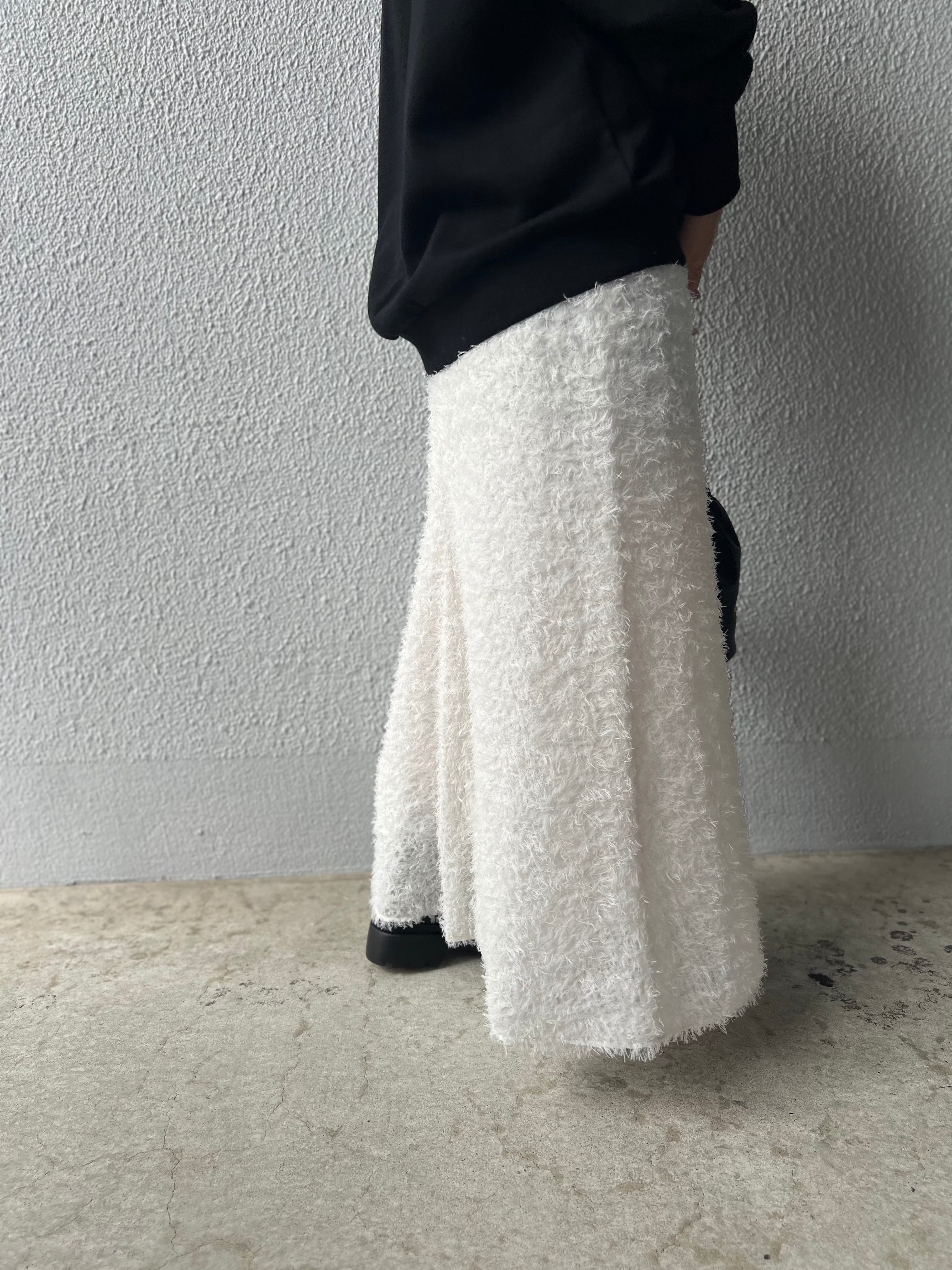 【cafune】ブークレーシャギースカート 515601