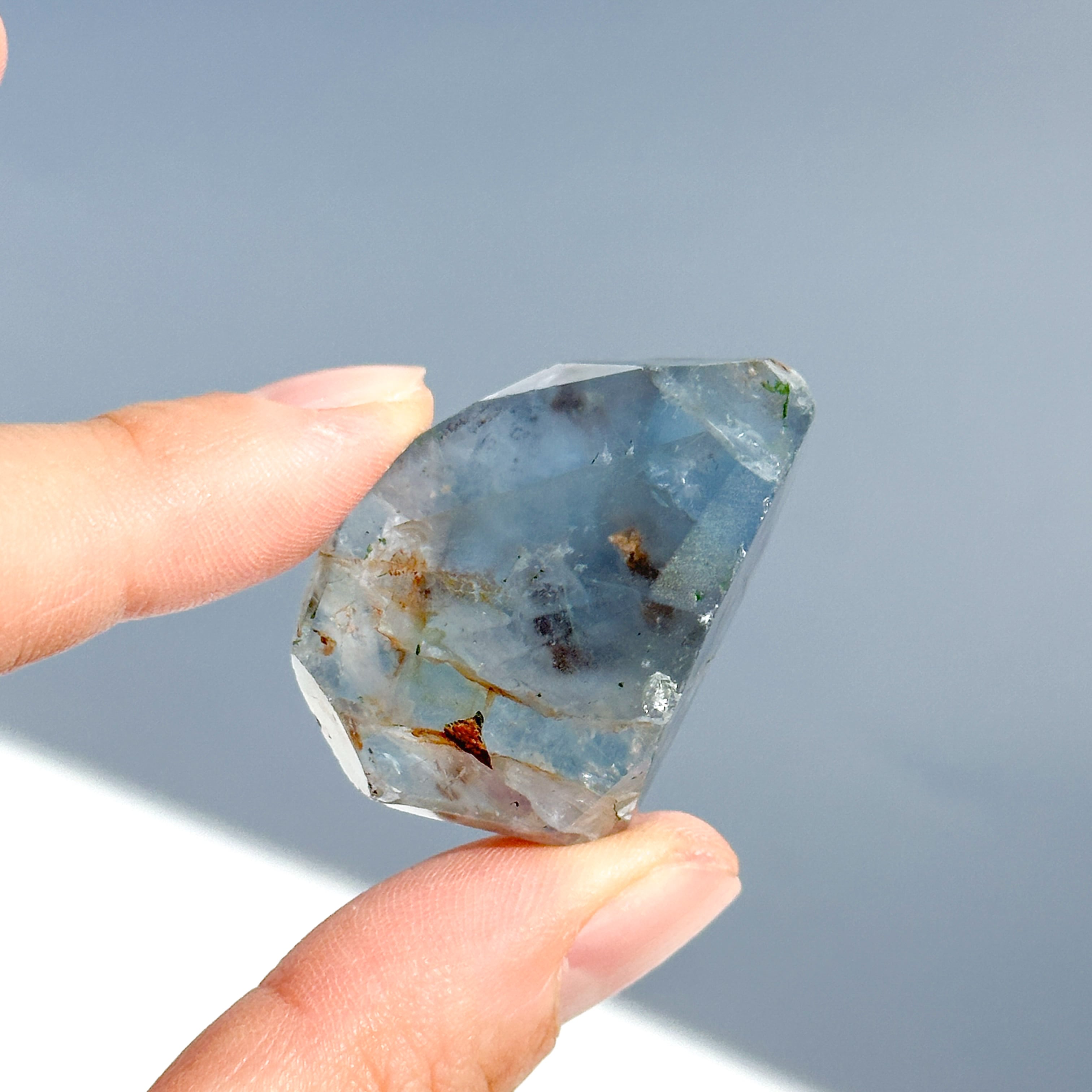 ブルーフローライト フリーフォーム 21◇ Fluorite ◇天然石・鉱物
