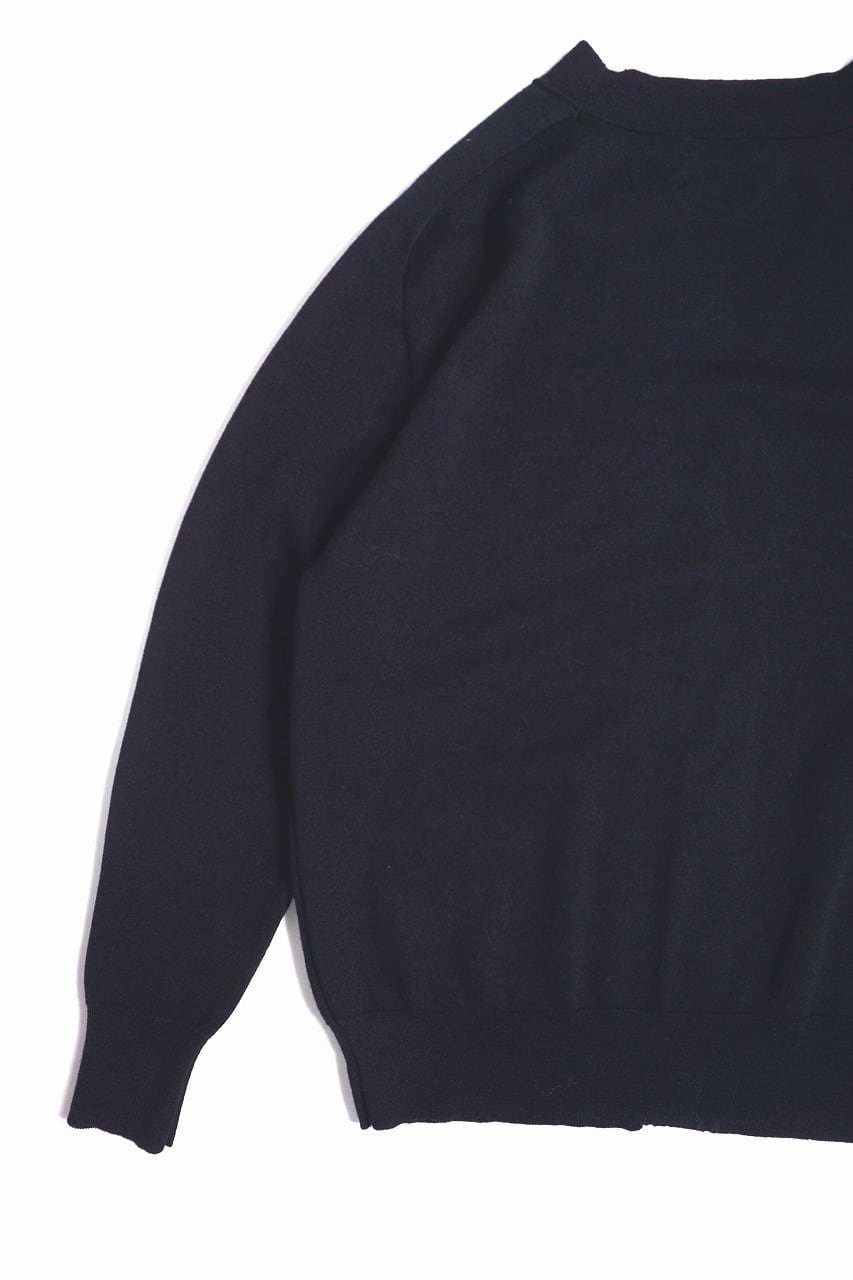 Worsted Merino Mock Neck C/D