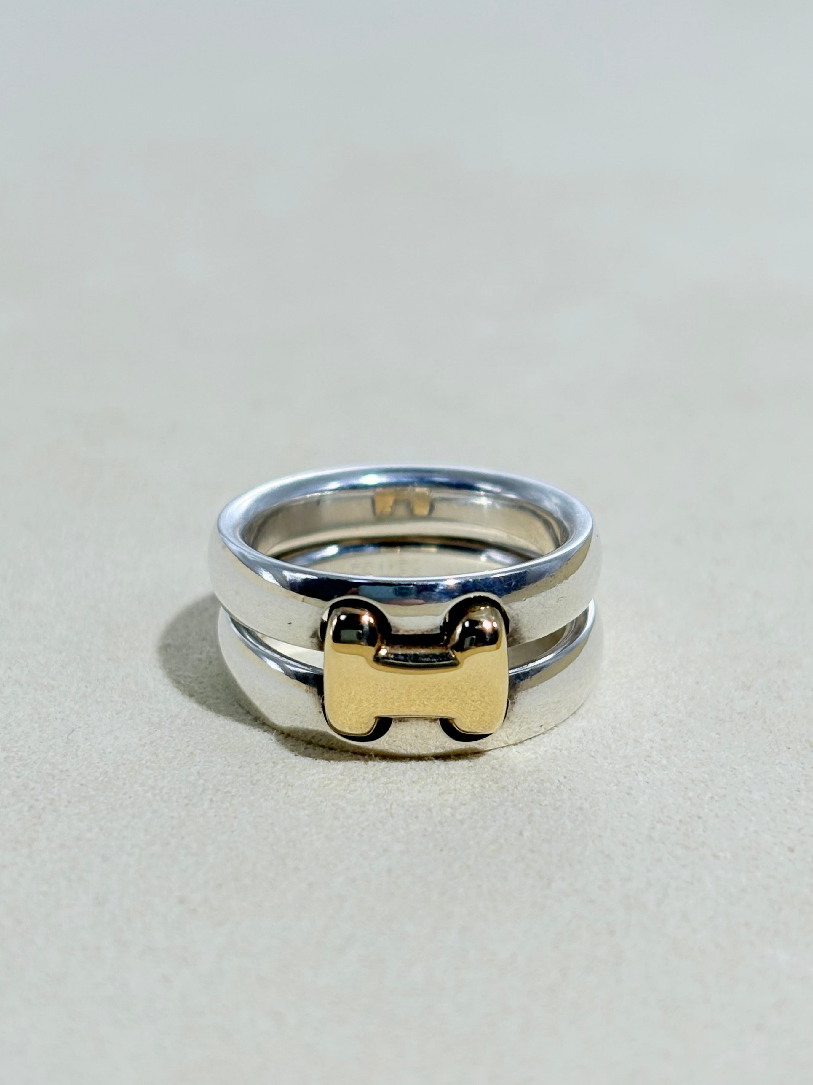 18K Combi Olympe Ring #9 -HERMES-