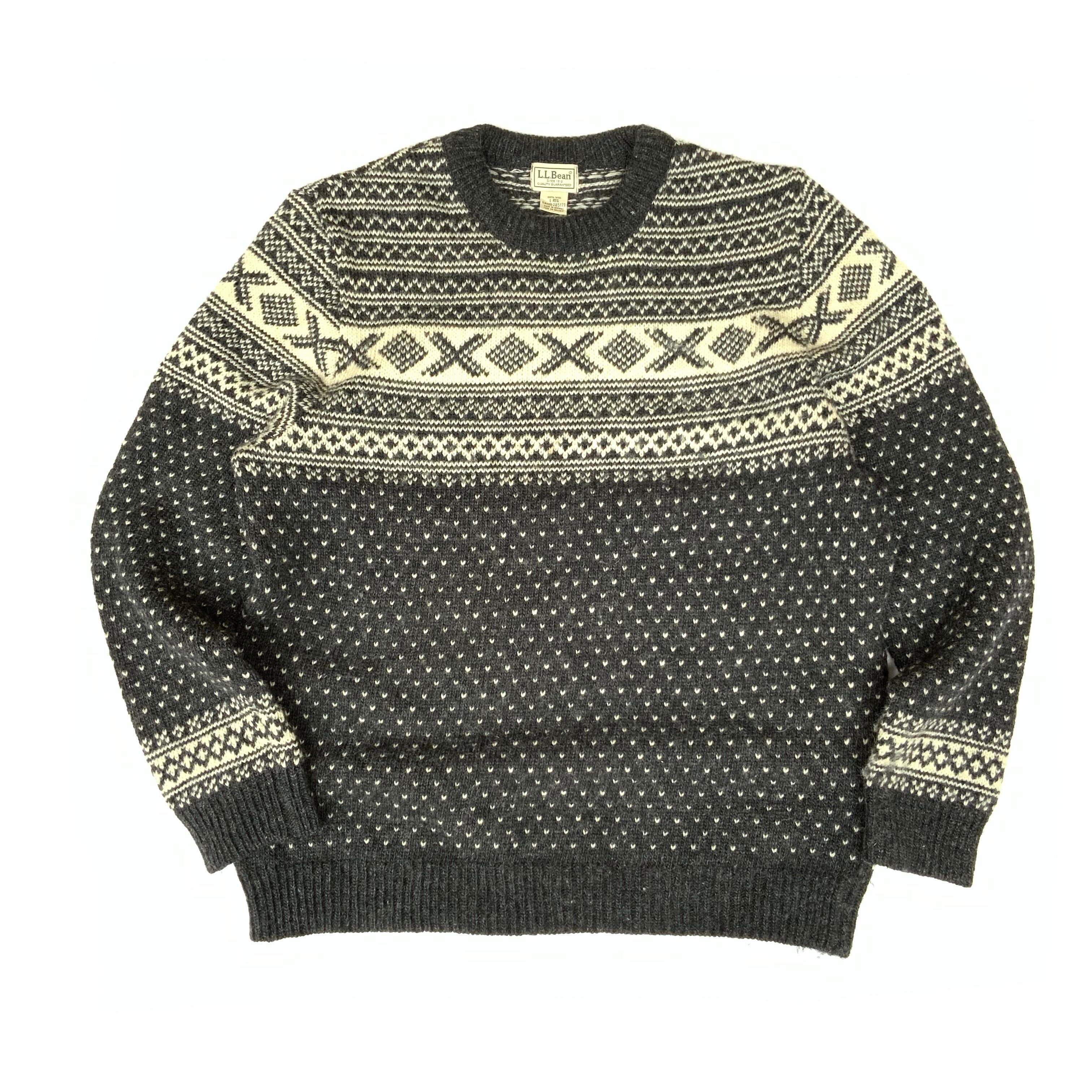【vintage】00s LL Bean  RaggWool sweater