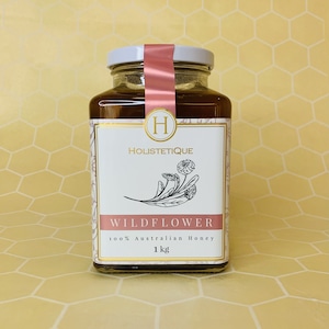 HOLISTETIQUE Wildflower 1kg　高品質・非加熱の蜂蜜