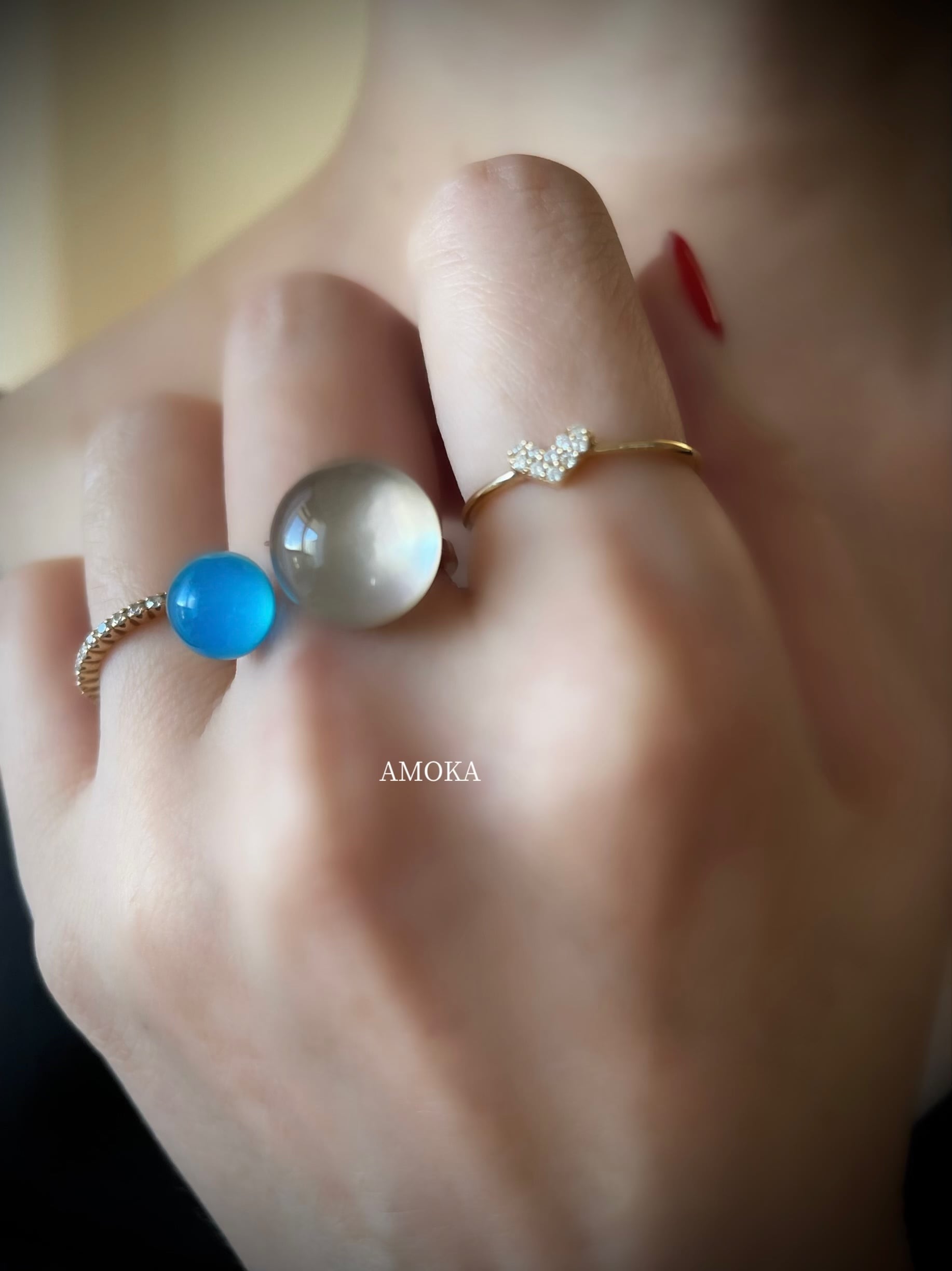 天然石　指輪　リング　イタリア製　1点物 天然石 指輪 リング イタリア製 1点物 【公式通販】