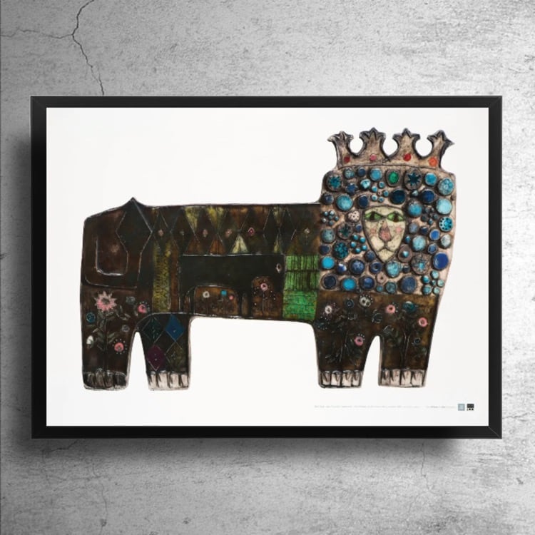 陶芸家『ルート・ブリュック』フィンランド現代美術館制作ポスター