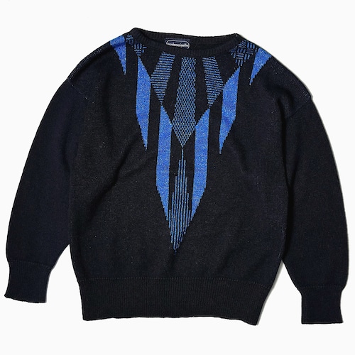 Vintage 80~90's【mademoiselle KNITWEAR】Knit Sweater