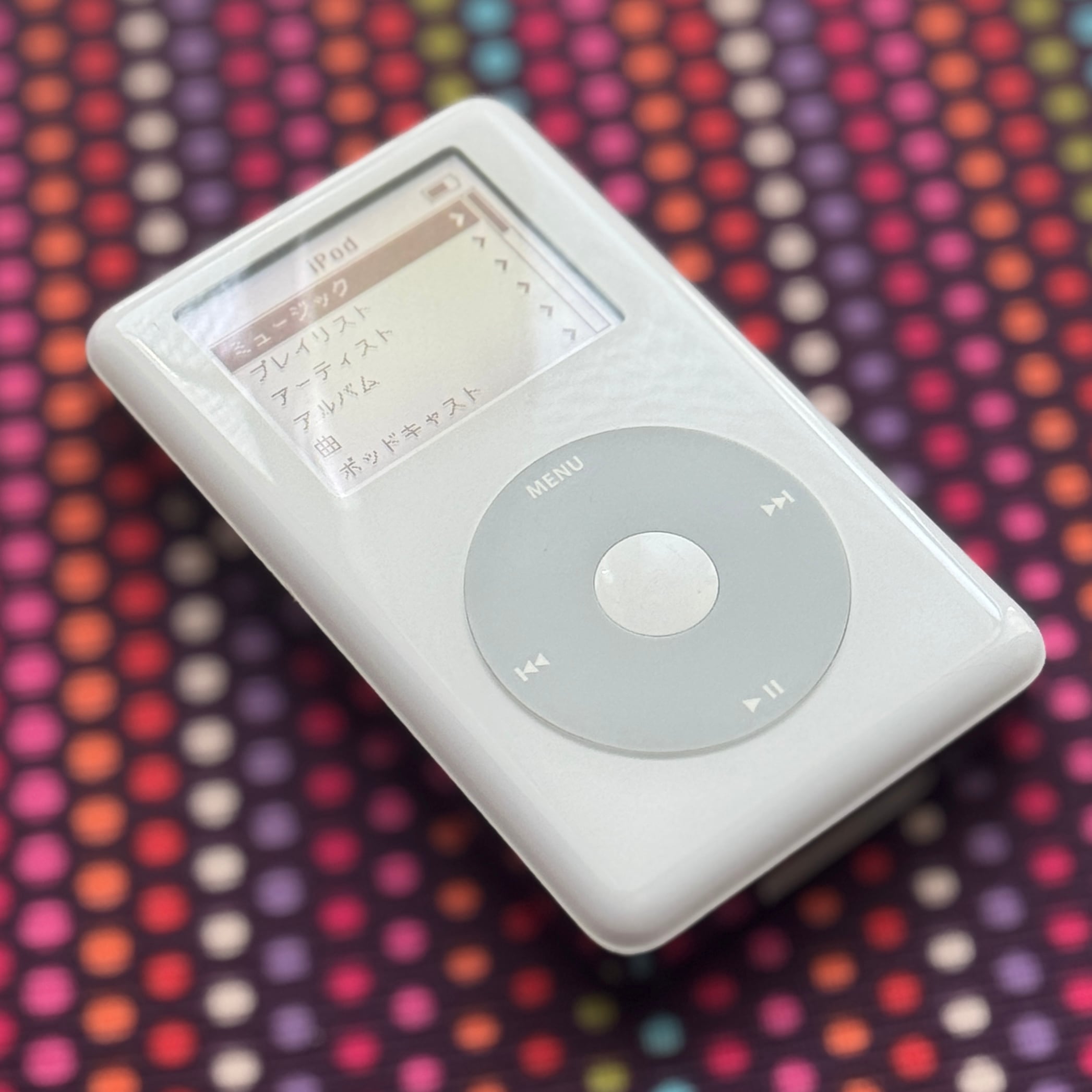 Apple 第4世代 iPod 20GB A1059｜新品バッテリー交換済み | Happy Pod