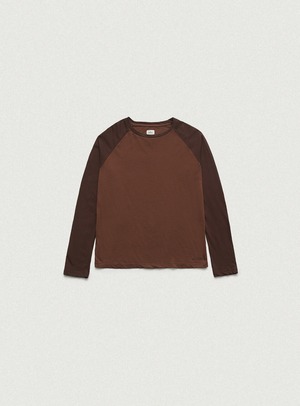 2月末発送 [The Barnnet] Raw Raglan T-Shirt_Brown 正規品 韓国ブランド 韓国通販 韓国代行 韓国ファッション ザ バーネット ザバーネット 日本 店舗