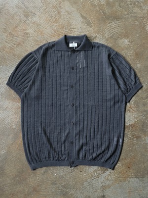 【ALLEGE.】Linen S/S Knit Shirt