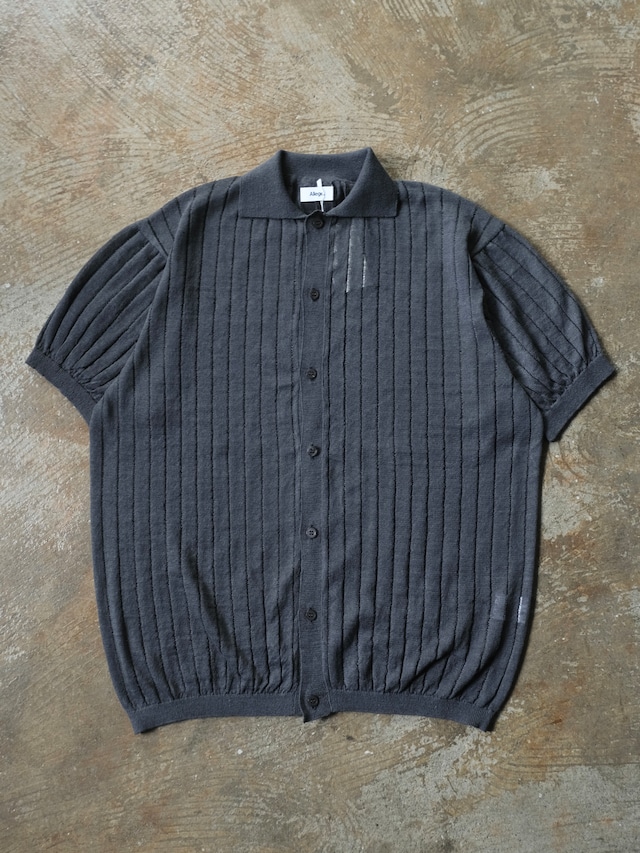 【ALLEGE.】Linen S/S Knit Shirt