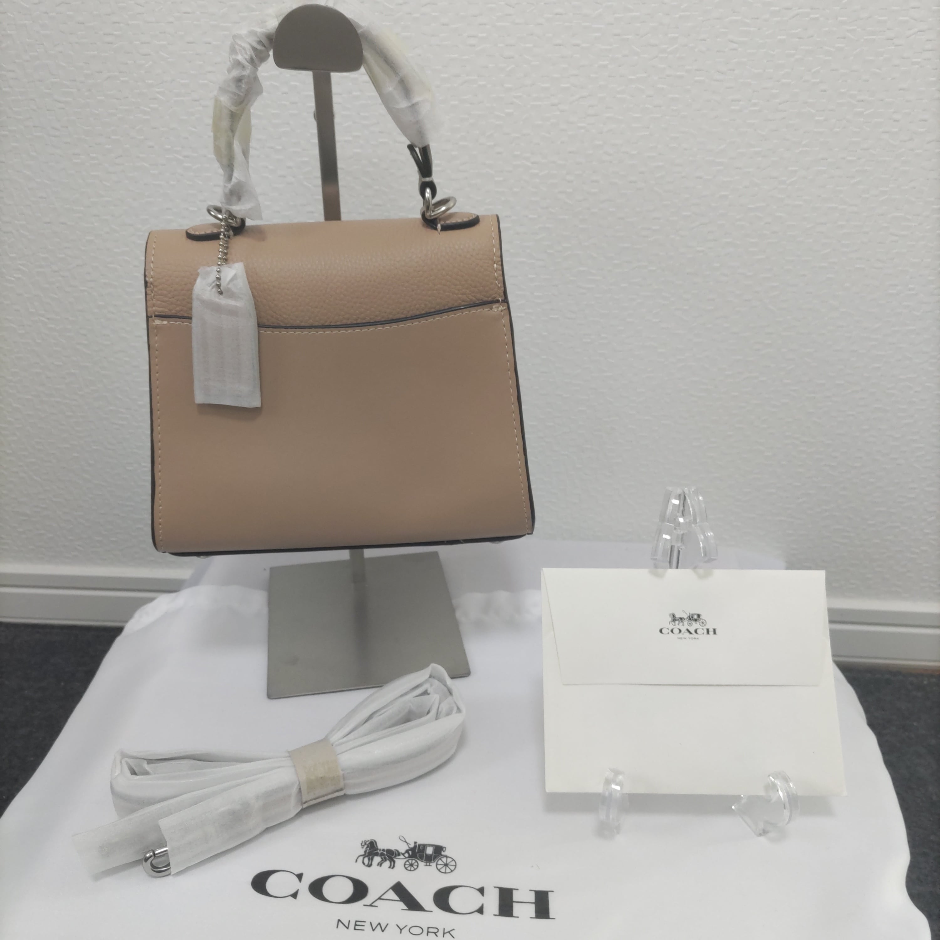 COACH コーチ レザー タビー トップ ハンドル 20 ショルダーバッグ | ebisuya. powered by BASE