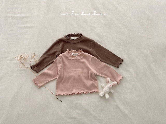 即納 mellow high neck T [ valubebe ]