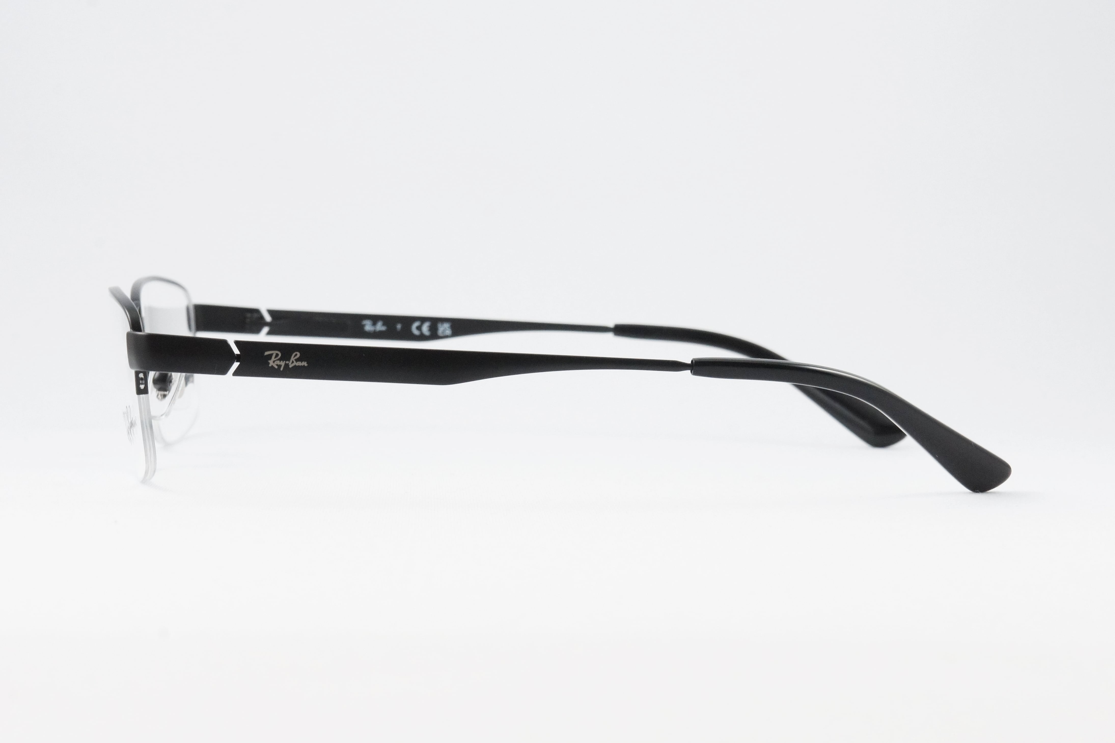 Ray-Ban メガネ RX6453D 2503 スクエア ナイロール ハーフリム RB6453D