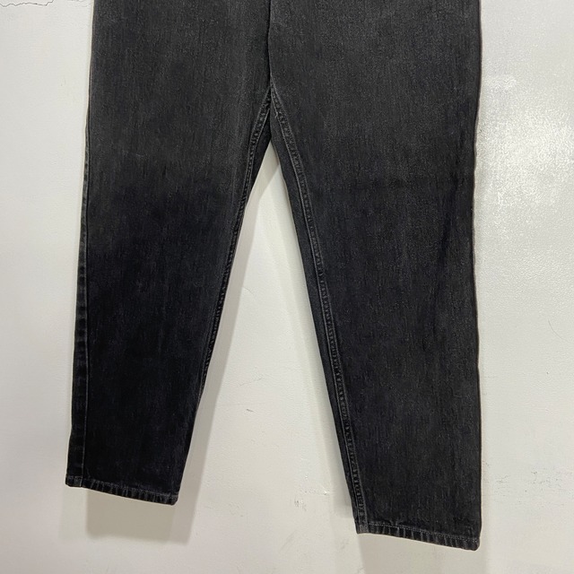 Levi's 560 ブラックデニムパンツ　W33L30 2002年製　後染め