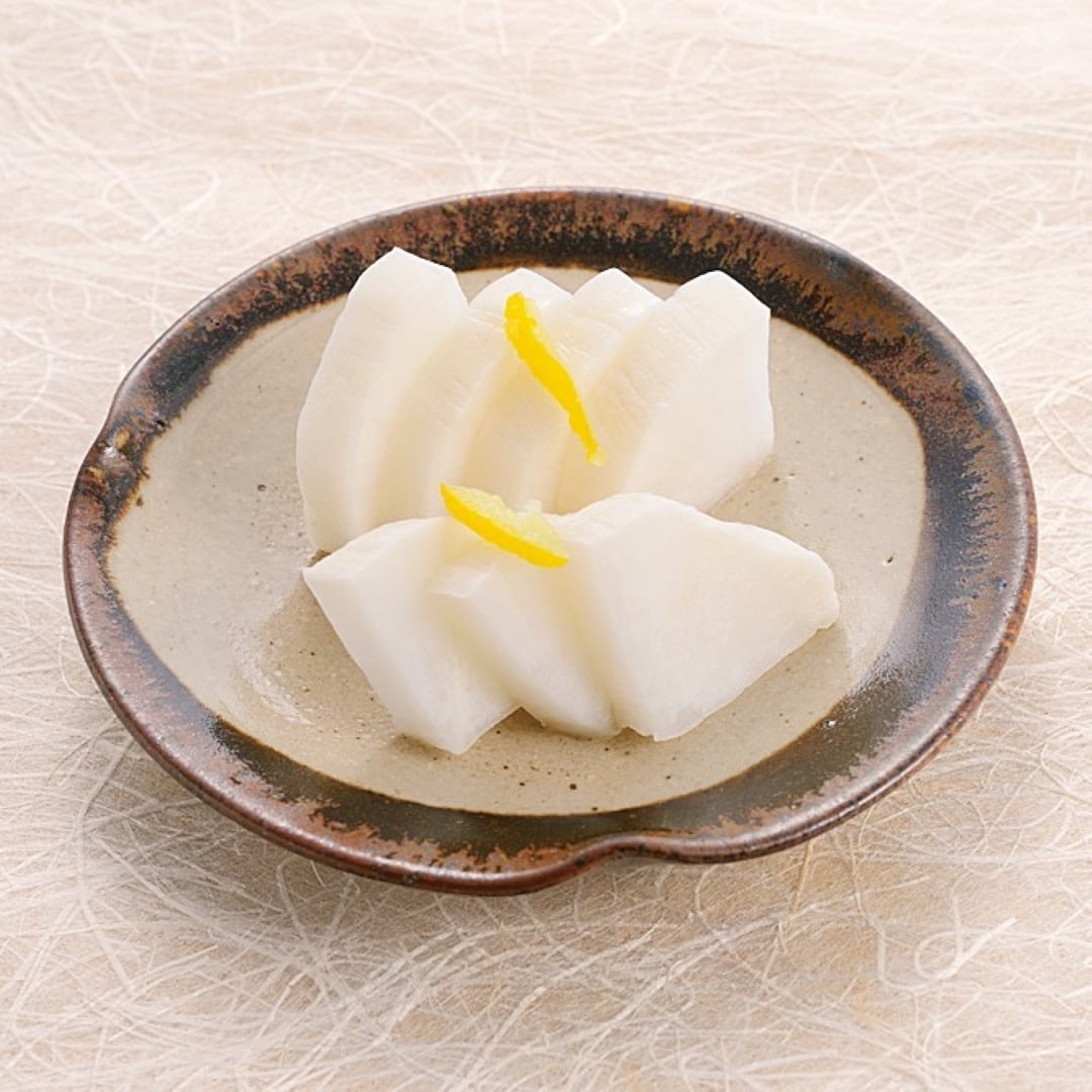 〈川勝総本店〉割大根ゆず(半割) 1袋入