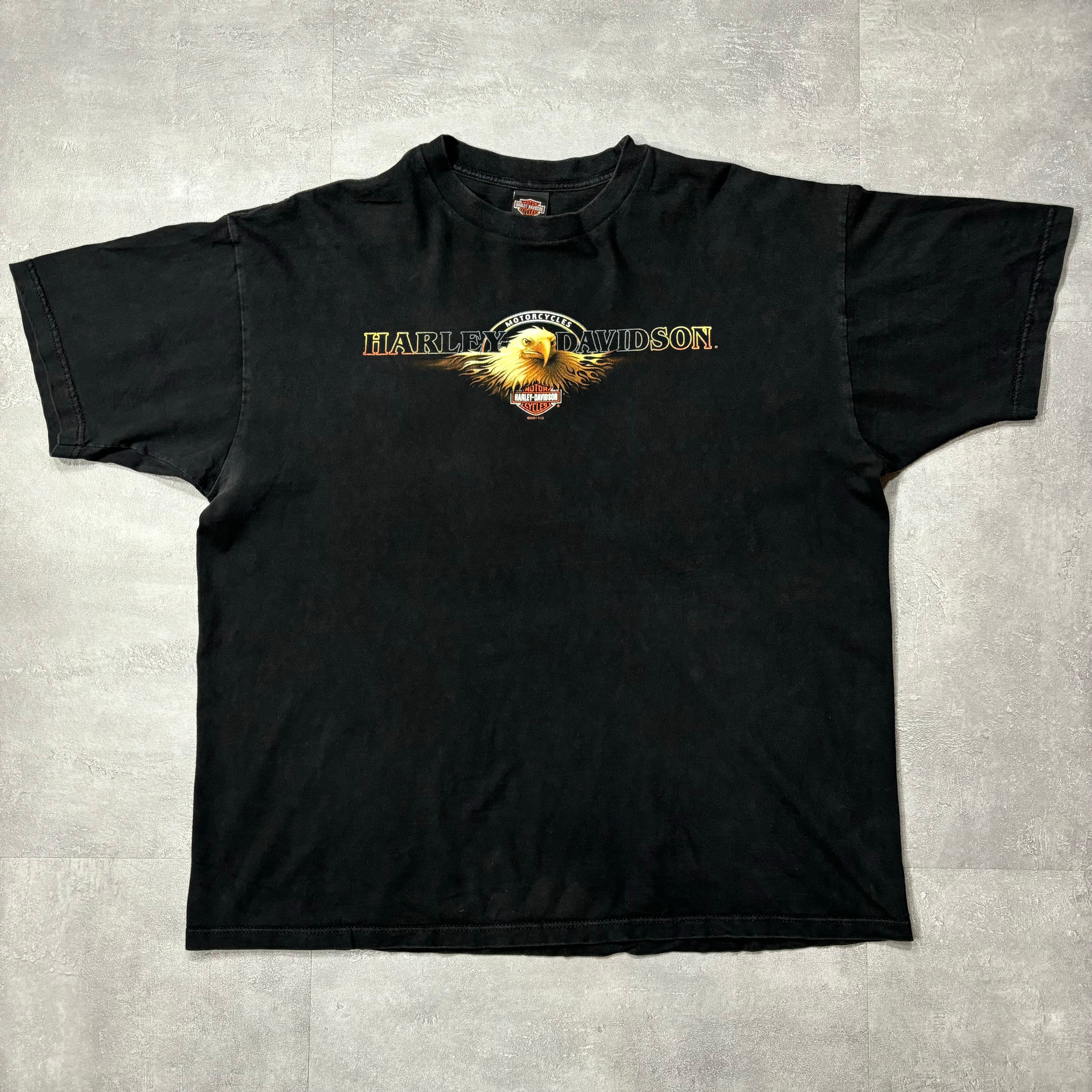 《XXL》Harley-Davidson ハーレーダビッドソン 両面プリント Tシャツ USA製 no.3993