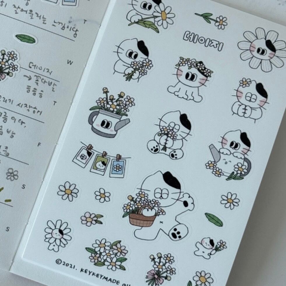 ★予約 KEYKEYMADE 〔sticker -DEISY-〕