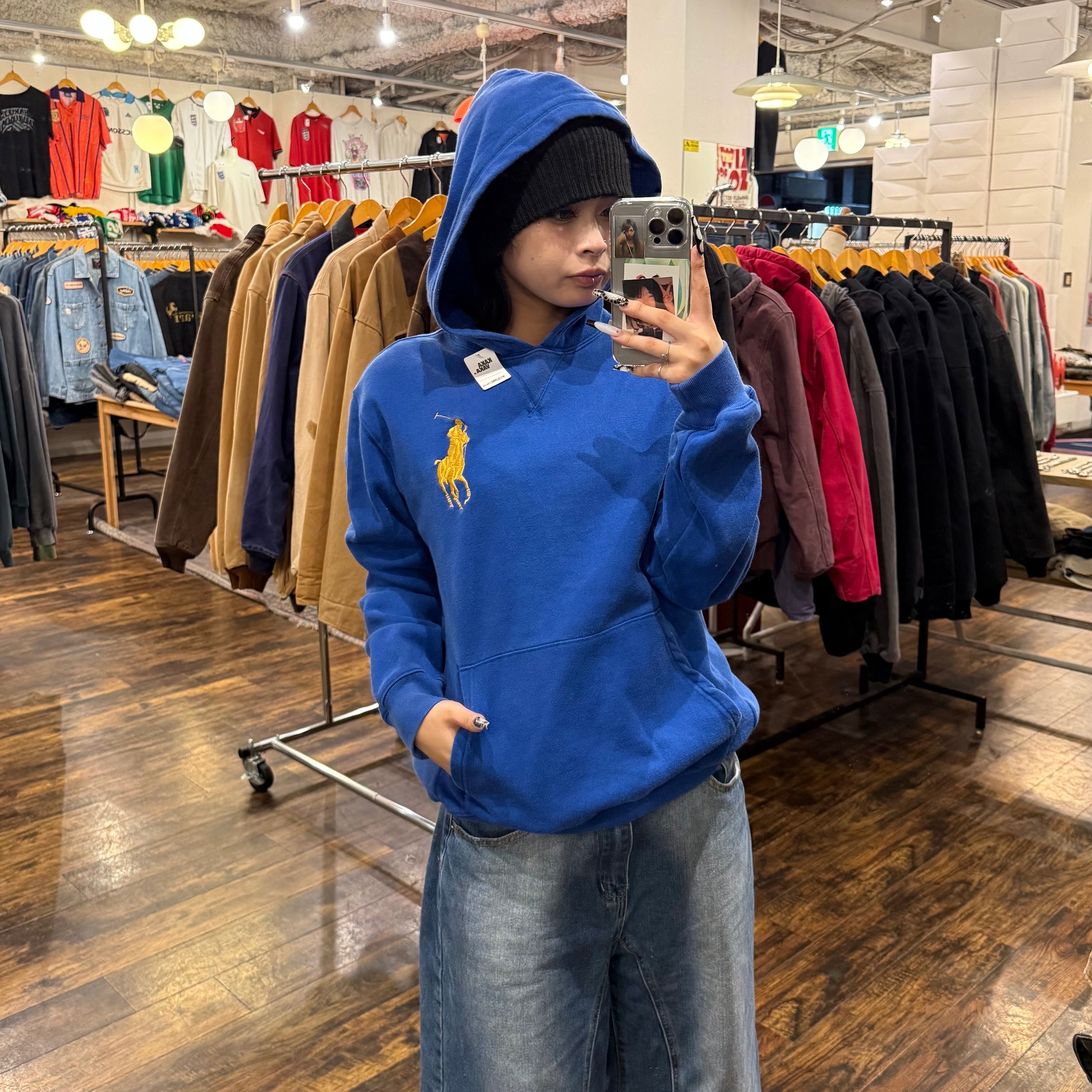Ralph Lauren/ラルフ・ローレン】ビックポニー パーカー | 古着屋KAKAVAKA
