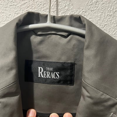 THE RERACS ザ リラクス 19AW ベルデッドチェスターコート タイロッケンコート カーキ 19FW-RECT-217-2-J