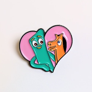 送料無料! ★ピンズ PINS★ピンバッジ 【 GUMBY(ガンビー)】 Gumby and Pokey ガンビーアンドポーキー 3P SET〚アメリカン雑貨 アメトイ〛