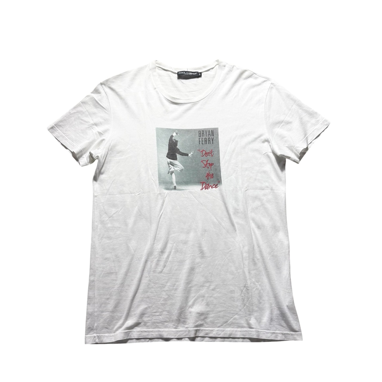 DOLCE&GABBANA × BRYAN FERRY graphic tee