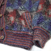 acryl knit blouson