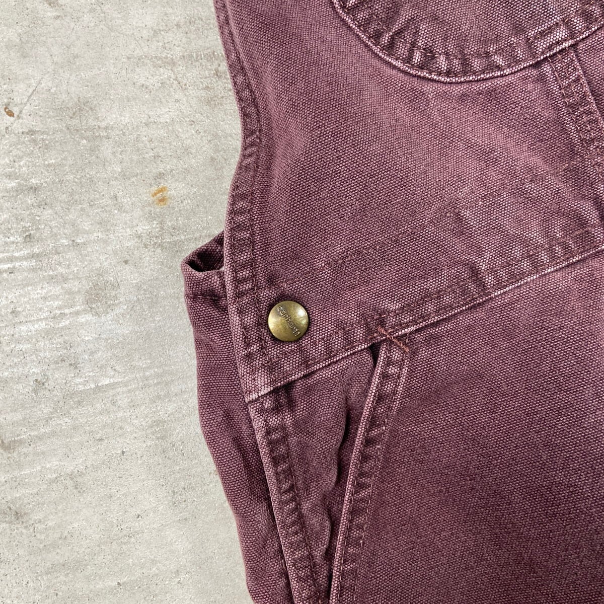 Kids】90年代 Carhartt カーハート ダック地 オーバーオール