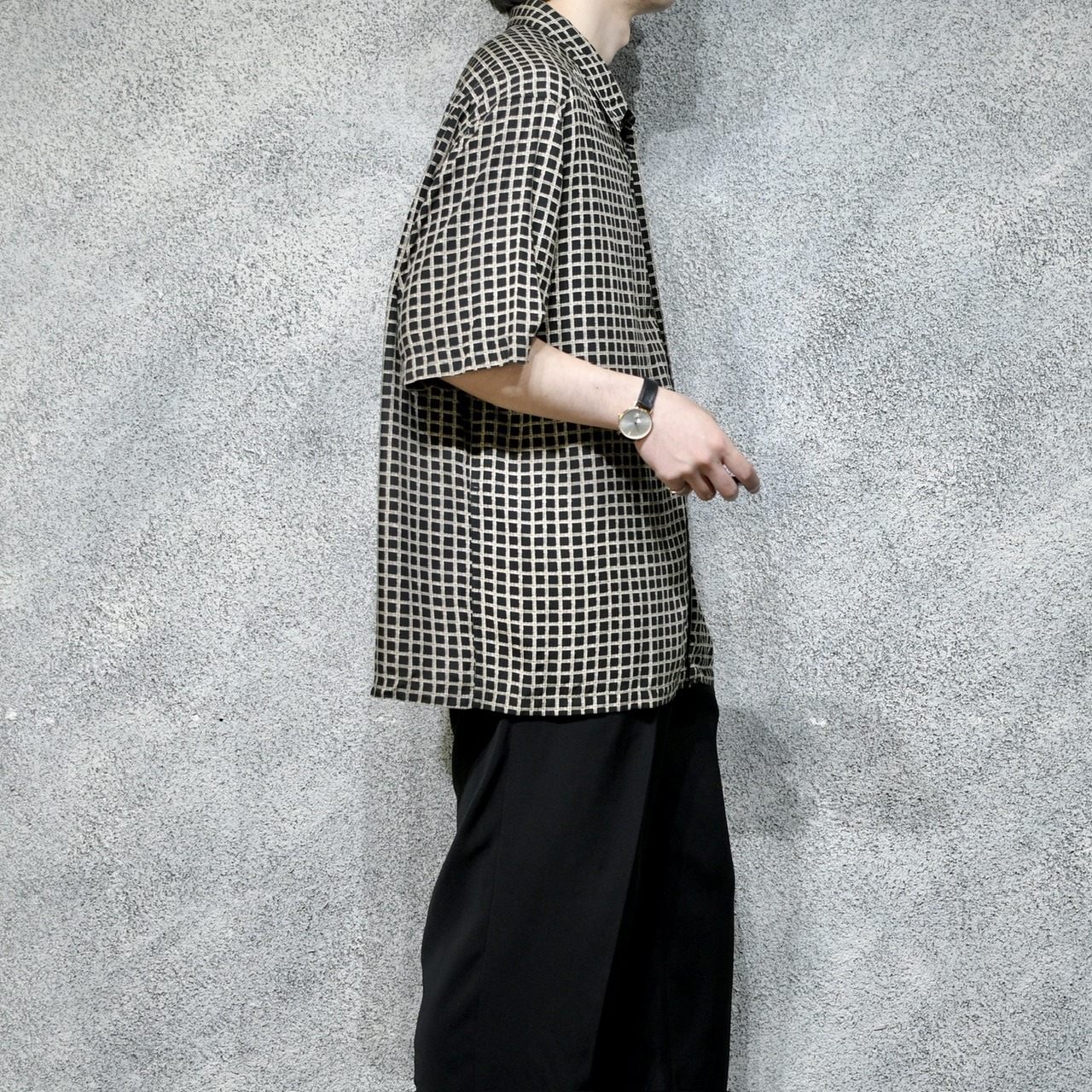 Claiborne pattern rayon shirt