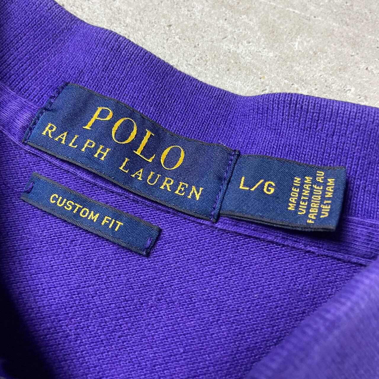 Polo Ralph Lauren ポロ ラルフローレン 鹿の子 ポロシャツ メンズL 