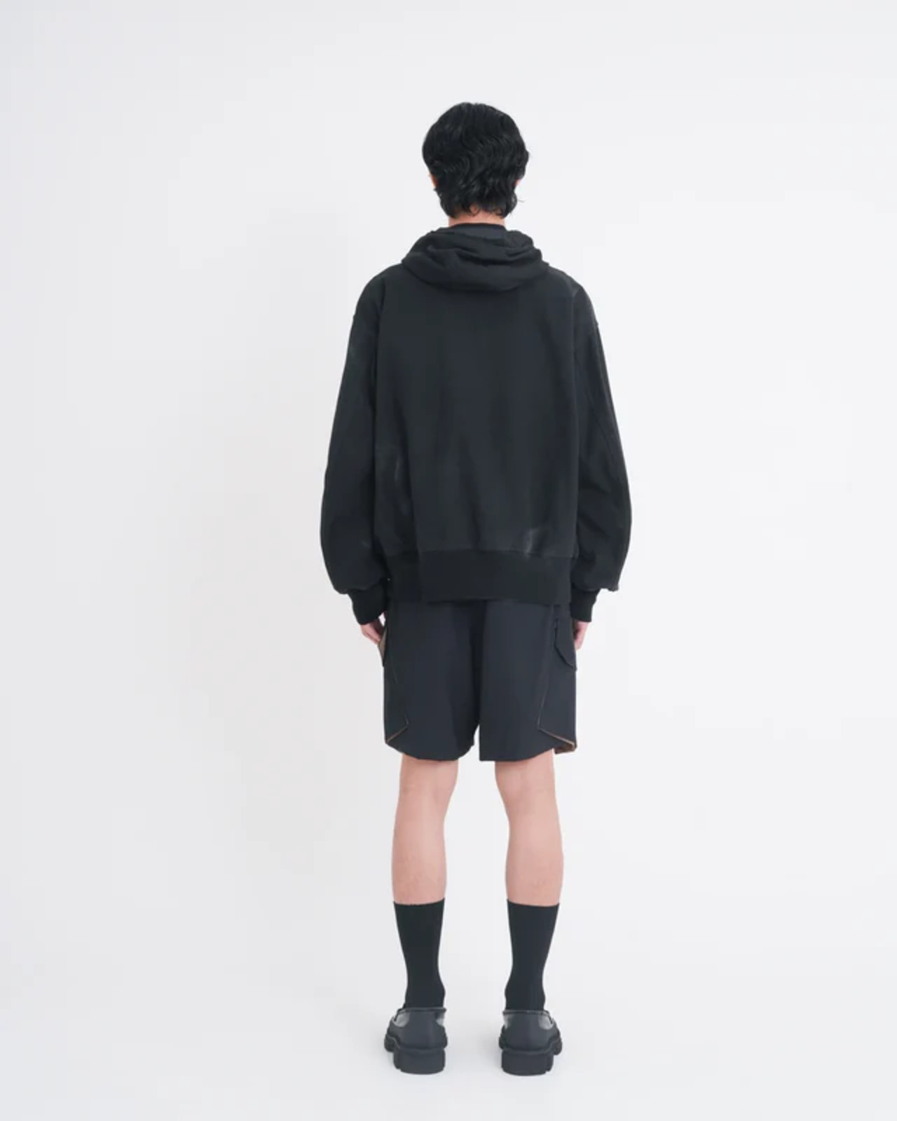 【26SS】Tamme タム / パーカー 長袖 /CWU-45P PARKA BLACK - 6