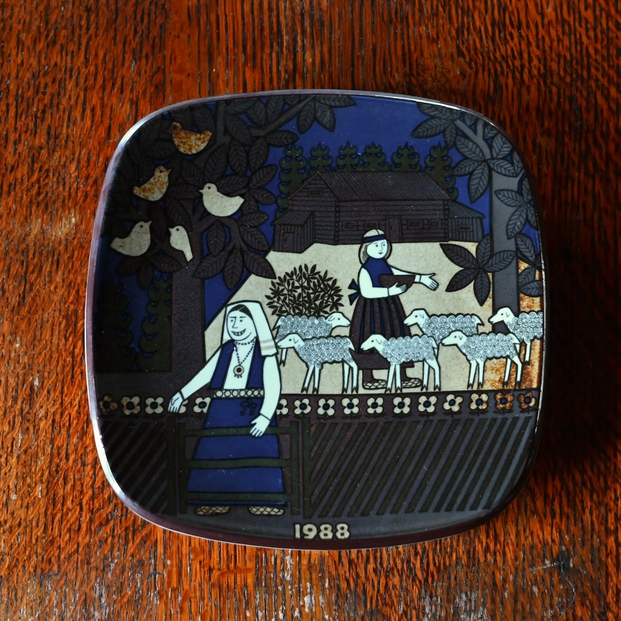 ARABIA Year Plate 1988 / アラビア イヤー プレート 1988年【A