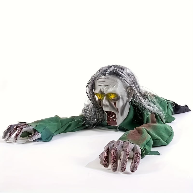 オブジェ ゾンビ ユニーク 電動 インテリア 置物 ハロウィン