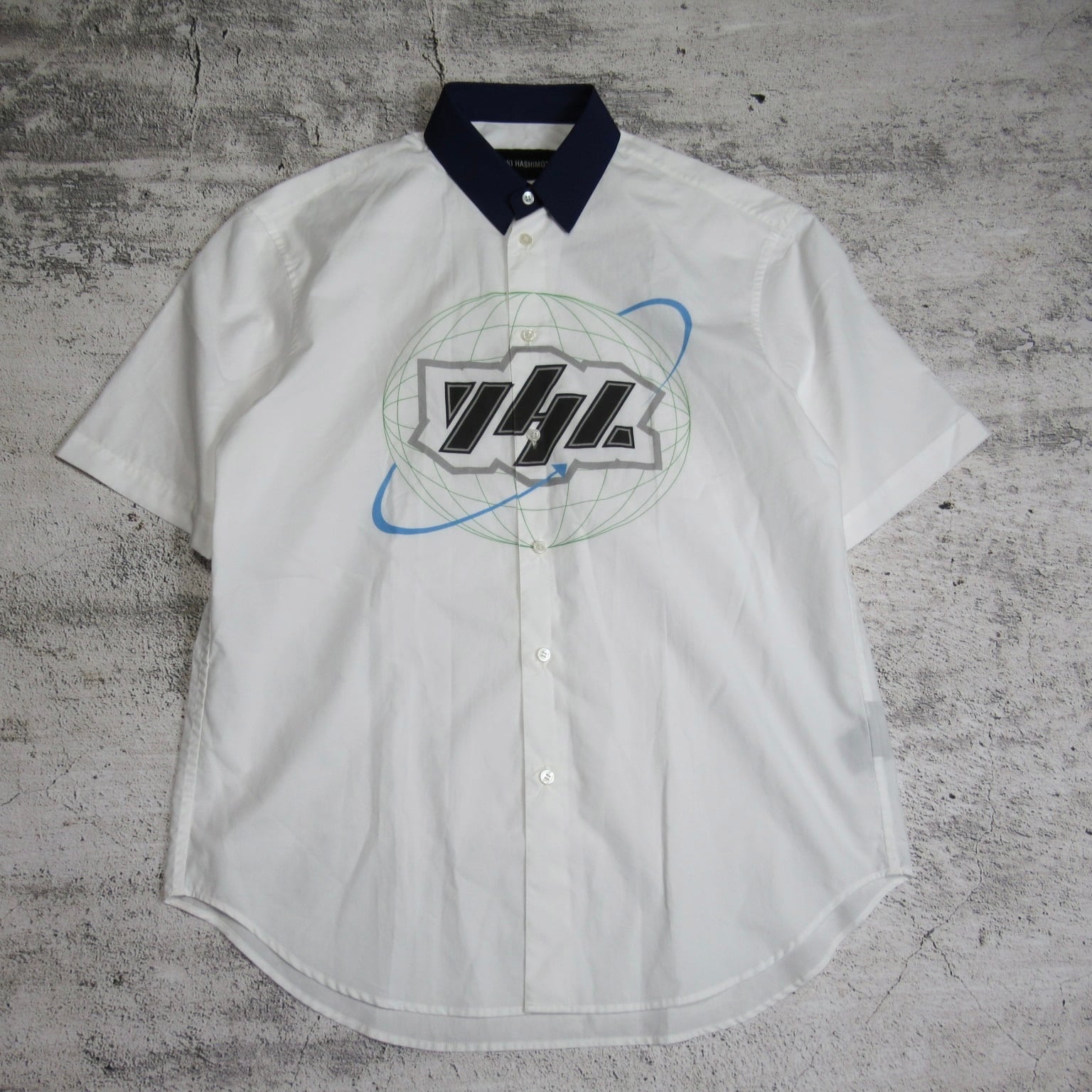 YUKI HASHIMOTO / ユウキ ハシモト Print Design Harf Sleeve Shirts 