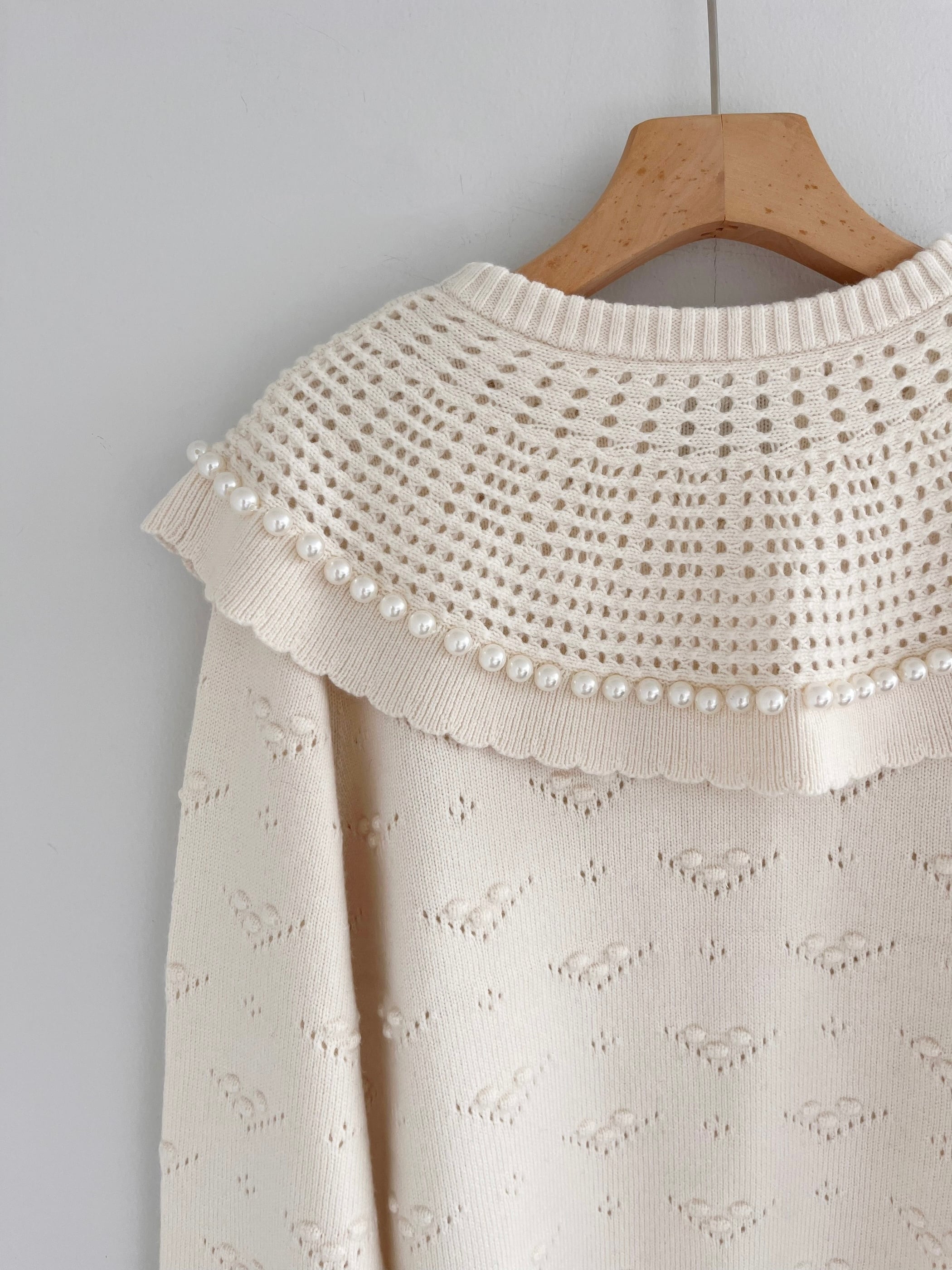 MUVEIL パールニットプルオーバー | KOKO